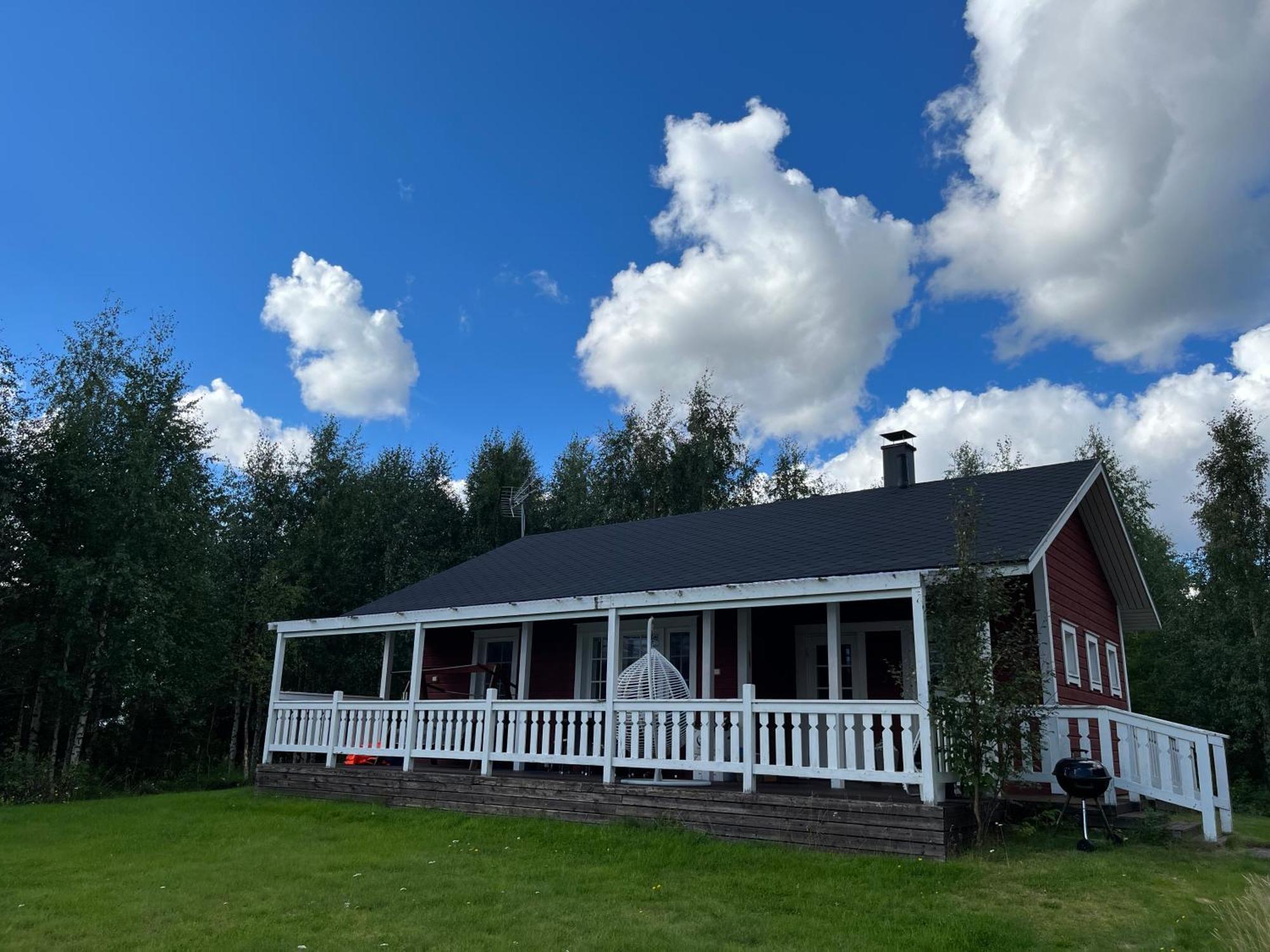 Ahosen Lomamoekit Villa Vikajärvi Kültér fotó
