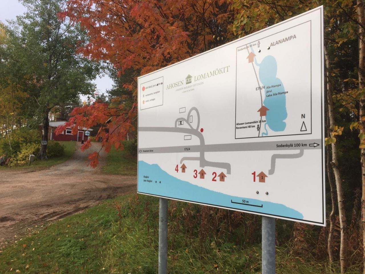 Ahosen Lomamoekit Villa Vikajärvi Kültér fotó